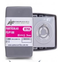 CARTUCHO PARA PARTICULAS P3/P100